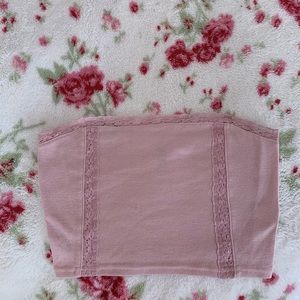 PacSun Strapless Crop Top